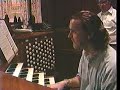 nicholas white, the cathedral's assistant organist at the time (& former organ scholar at clare college, cambridge), performs the final movement of vierne's symphony #1. the spectacular instrument in the world's 6th-largest cathedral is 189 ranks/10,650 pipes.  recorded in 1996 on analog equipment & transferred thru several media formats over the years: hence the distortion, etc.

click here for a recent washington post article about the organ:

http://www.washingtonpost.com/wp-dyn/content/article/2008/06/16/ar2008061602834.html
