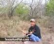 Always watch your back...you never know what an animal will do. This is some priceless footage!...