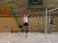 volleyball angrif, lustig, richtig lol
