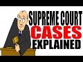 Supreme Court Cases For Dummies - YouTube