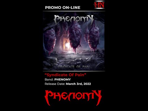 #Thrash #Groove from #Lebanon PHENOMY - Syndicate Of Pain (2022) 