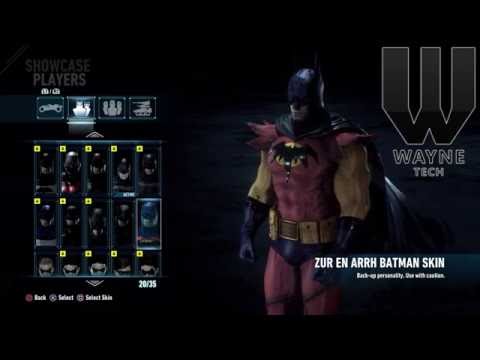 Batman Arkham Knight All Skins!