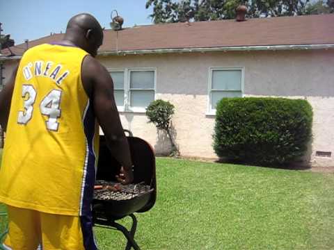 Shaq tops kobe's massive car stunt.