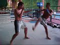 najmeddin and magomed magomedov playing after training