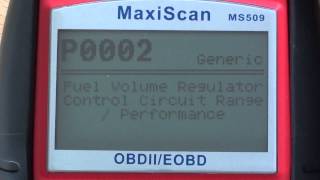 OBD Code p0002 Guide to Repair