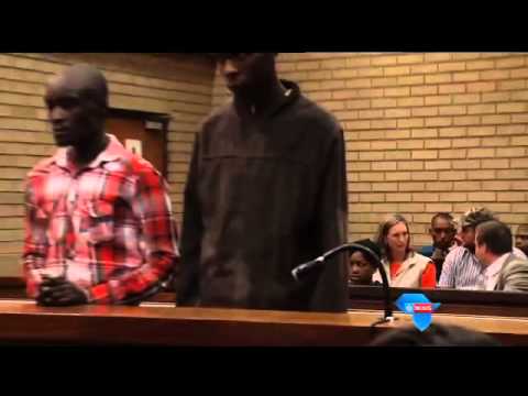 Vermeende plaasmoordenaars in die hof /Alleged farm killers in court Vermeende plaasmoordenaars in die hof /Alleged farm killers in court