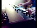 Roland VK-8 improvised blues jam in C