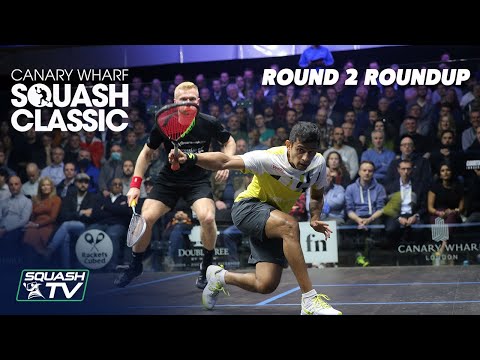 Squash: Canary Wharf Classic 2021 - Round 2 Roundup [Pt.2]