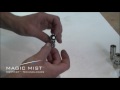 Magic Mist - How to service a Push Lock SprayBody O-ring & Collet