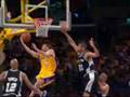 Jordan Farmar Beats the Defense and Makes an Acrobatic Reverse Lay-Up