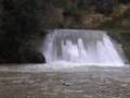 Subiaco : il fiume Aniene in piena forma