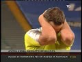 giavellotto infilza atleta
