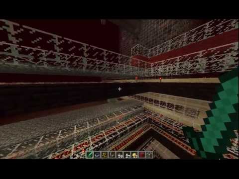 3 In 1 Nether mob farm - Ghasts, Magma Cubes and Zombie Pigmen.