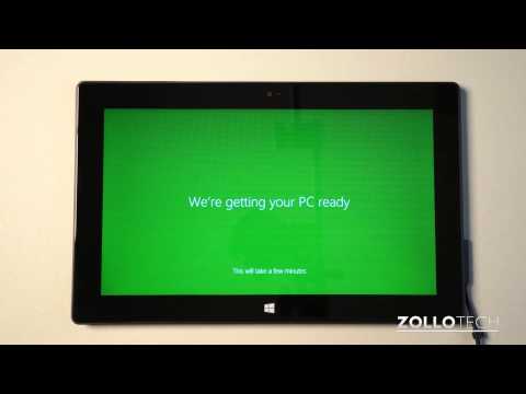 how to set up facebook on surface rt