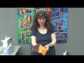 Alicia Merrett: Contemporary Art Quilt Demonstration - PART 1 OF 3 Alicia Merrett: Contemporary Art Quilt Demonstration - PART 1 OF 3