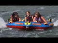 www.SkiDiscounters.com Comevisit our website and check out the largest selection of water tubes on the internet. We are your #1 warehouse for ski tubes, towables, banana boats, pool toys & water trampolines. Visit our water towables and inflatables selection online at http www.SkiDiscounters.com
