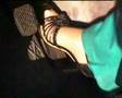 Cranking in leather and heels.. Cranking in leather and heels..