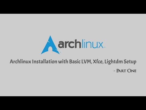 how to set up lvm