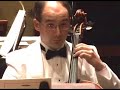 mark kosower, concert cellist, plays chopin's etude op. 25 no. 7 (arranged by alexander glazunov for violoncello and piano). recorded on june 3, 2007 at christ & st. stephens church nyc for the omega ensemble - http://www.omegaensemble.com/. doris konig, piano.