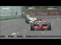 Felipe Massa canada 2008 double overtake (natural sound)