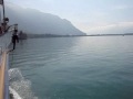 boat ride from Montreux to Château-de-Chillon