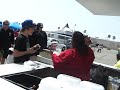 jake anderson at the ventura country fairgrounds. trying to buy a beer with a billibong I.D.
