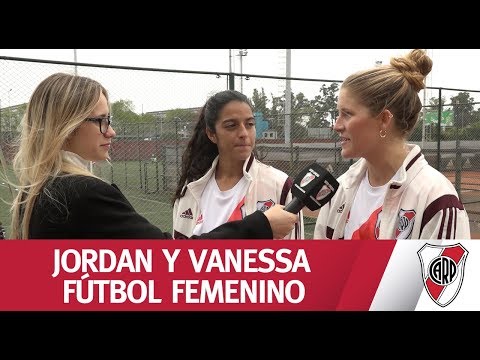 Jordan y Vanessa, jugadoras estadounidenses fichadas en River Plate