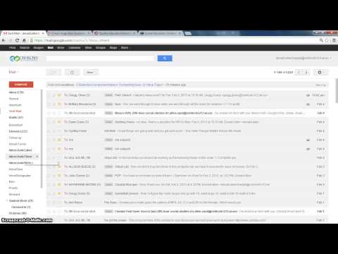 how to locate archived email in gmail
