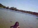 Eu.. Norma e L� na Praia da Figueira em Bonito