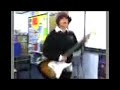 pingle playing guitar kool