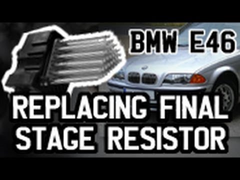 How to Replace Final Stage Resistor (FSR aka Hedgehog) – BMW E46 3.18i – Full Detail, Sparks and All