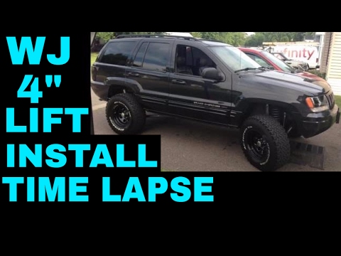 how to fit 35's on a wj
