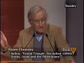 chomsky and dershowitz debate israel and palestine 9/14