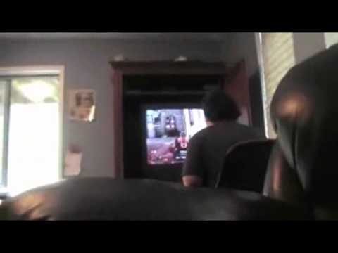 gamer freakout - Gamer kid freaks out at his online opponents, with a classic ending.
