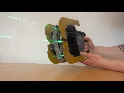 Self Made - Website: www.laser-gadgets.com Facebook: www.facebook.com/patrick.priebe.1 DONT ASK FOR PARTS PLANS TUTORIALS....I make and sell only! Runs on 3x 14500 and 1...