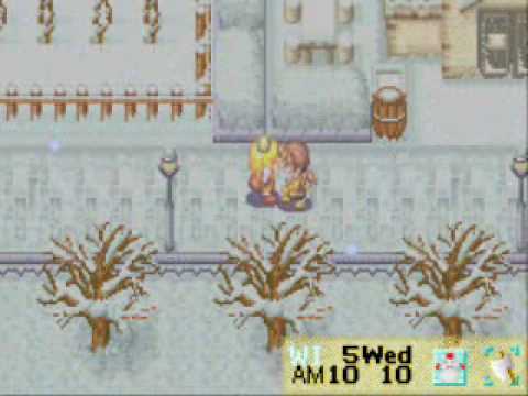 how to eat in harvest moon gba