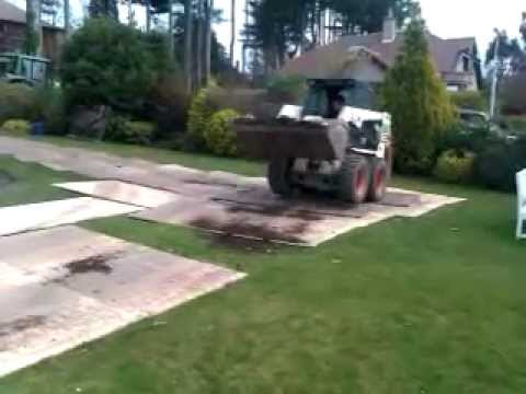 how to drive a bobcat