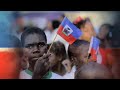 Carlos Santana reaches out to ask for people to help Haiti by visiting world25.org and giving what they can.