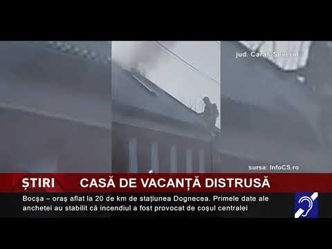 Casă de vacanță distrusă