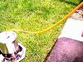 Wood gas Bunsen burner test 1