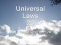 The Law of Divine Flow - 105 Universal Laws of Third Dimension Living.