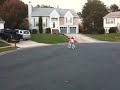 Jena rides 2 wheels for the first time