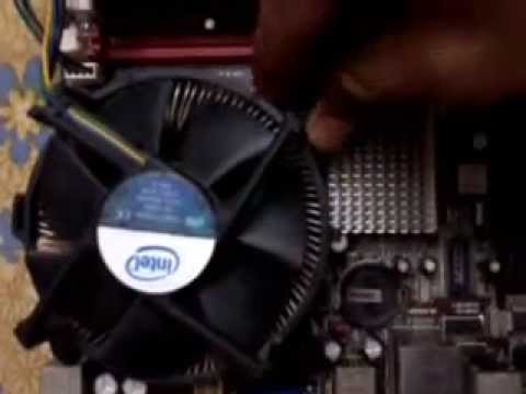 how to remove cpu fan intel