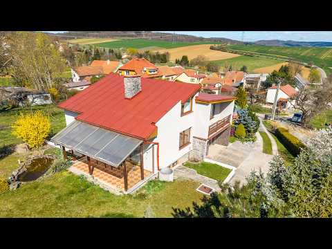 Video Prodej rodinného domu 6+1, 211 m2 - Hvozdec