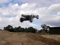 Team Associated B4 Mamba MAX 5700 jumping 30 foot