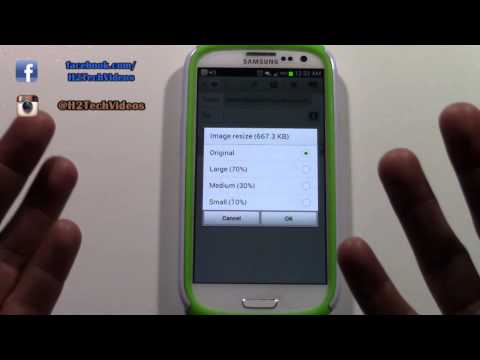 how to send pictures to facebook from galaxy s