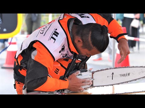 JLC2022 日本伐木チャンピョンシップ 決勝 着脱競技