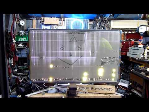 how to repair ghosting on lcd tv