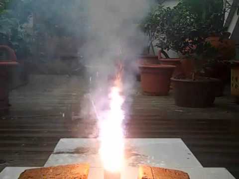 Hexaphenox-PVC resin composite test firing 2.wmv
