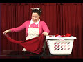 Keep colored shirts looking new. Learn how to wash colored laundry in this free video on cleaning clothes.